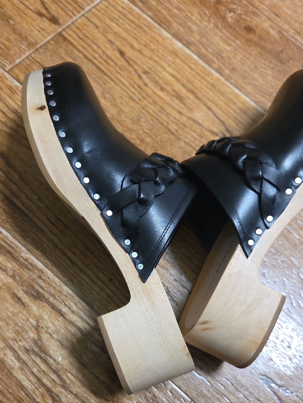 Loeffler RANDALL clogs Size 6.5M - Picture 9 of 14